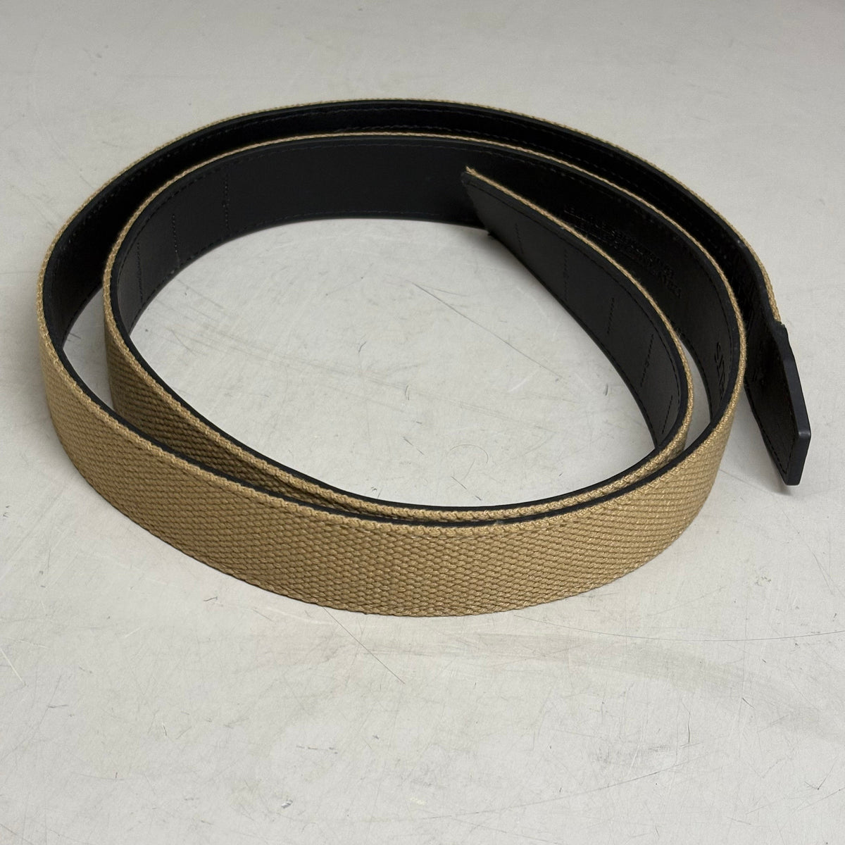 SLIDEBELTS Burlap Canvas Belt Strap (Without Buckle)