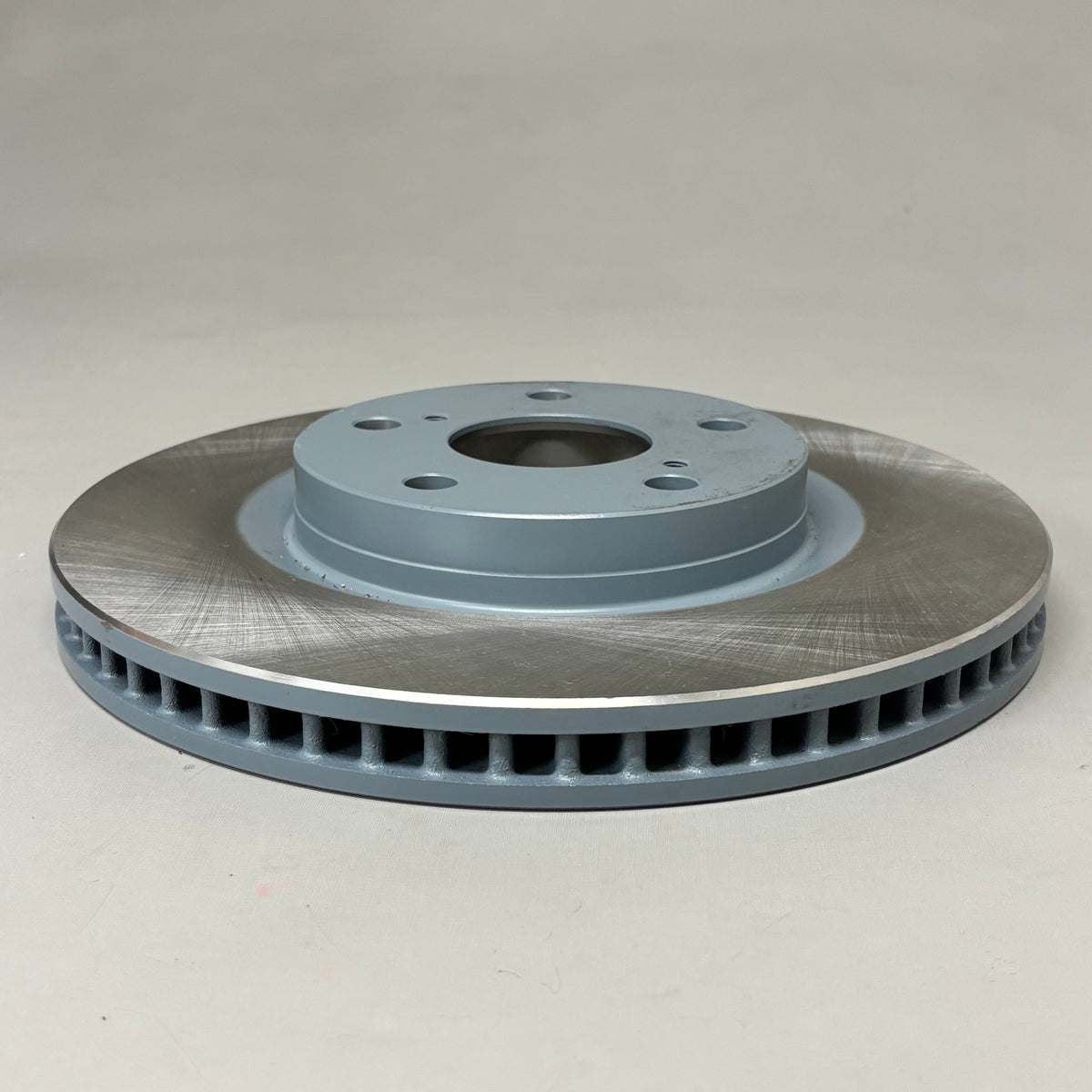 PROSTOP (2 PACK) Coated Hat & Edge Rotor Front Corrosion Resistant Chrome AX900340 (New Other)