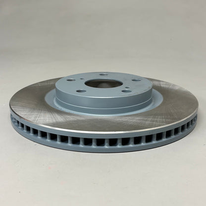 PROSTOP (2 PACK) Coated Hat & Edge Rotor Front Corrosion Resistant Chrome AX900340 (New Other)
