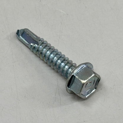DEWALT (500 PK) Self-Drilling Screws 5/8"Hex Washer 1/4"-14x1-1/4" DFSEDB955-050