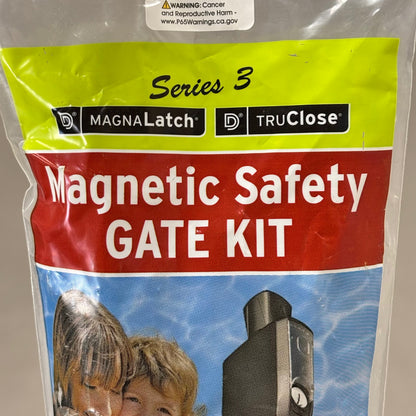 D & D TECHNOLOGIES High Security Magnalatch Series 3 Top Pull Black MTSTDKS3KA
