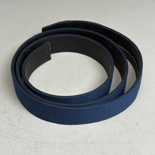 SLIDEBELTS Navy Canvas Belt Strap (Without Buckle)