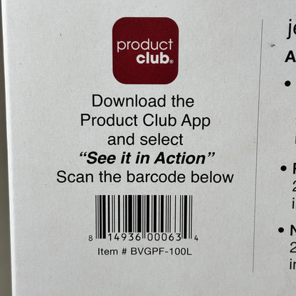 PRODUCT CLUB  (2 PACK, 90 GLOVES EACH) Disposable Vinyl Gloves Long Cuff Sz L