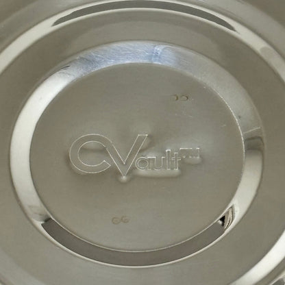 CVAULT 1/2 lb Storage Container Air Tight & Light Resistant Food Grade Stainless Steel