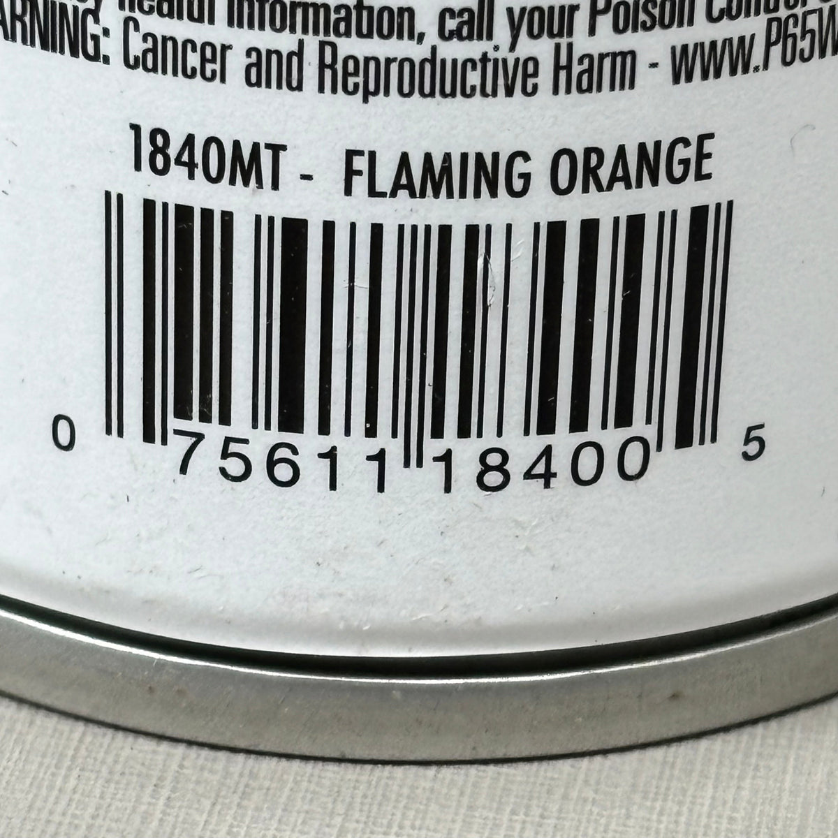 RUSTOLEUM (3 PACK) Lacquer Spray Paint One Coat Flaming Orange 3oz TES1840M
