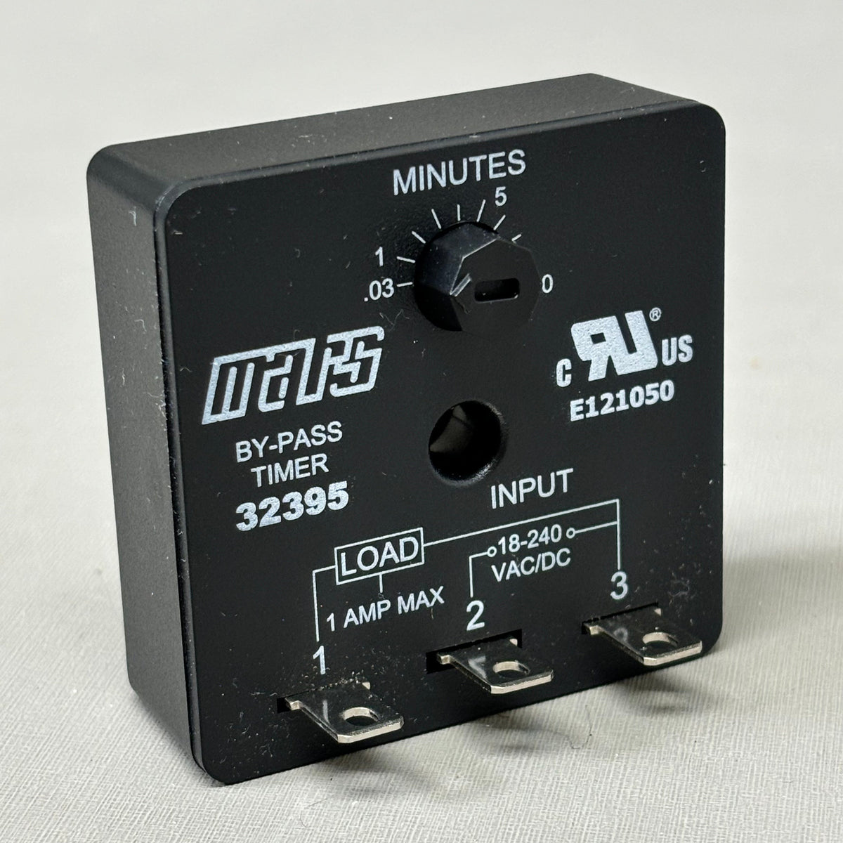 MARS SS Bypass timer 18-240 VAC 03-10 Min Dial Adjustment Quick Connect 32395