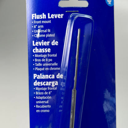 PLUMB PAK Flush Lever Front Mount Chrome Plated 8" Arm PP835-6