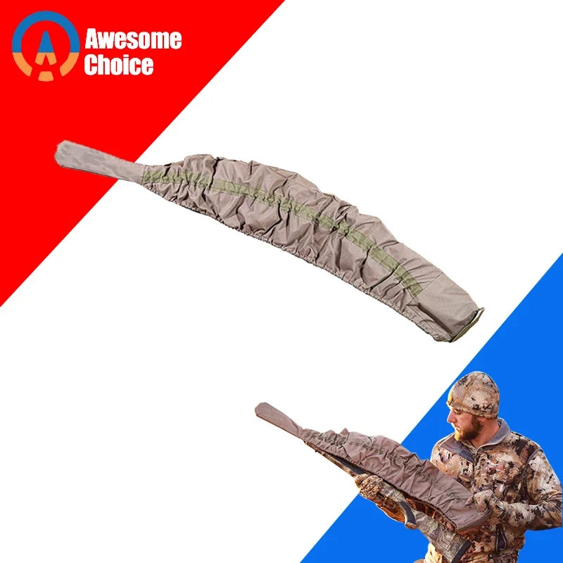 Elasticity Rifle Knit Tactical Gun Sock Polyester Silicone Treated Rifle Protector Shotgun Cover Case Storage Sleeve