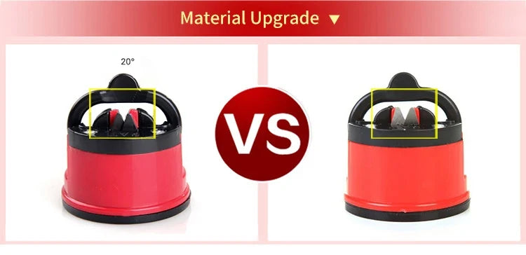 Suction Knife Sharpener – Portable Manual Kitchen Knife Sharpening Tool