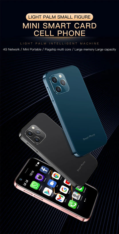 SOYES Android 10.0 Mini Smartphone 4G LTE Octa Core 13MP Camera 3.0'' Display OTG Cell Phone