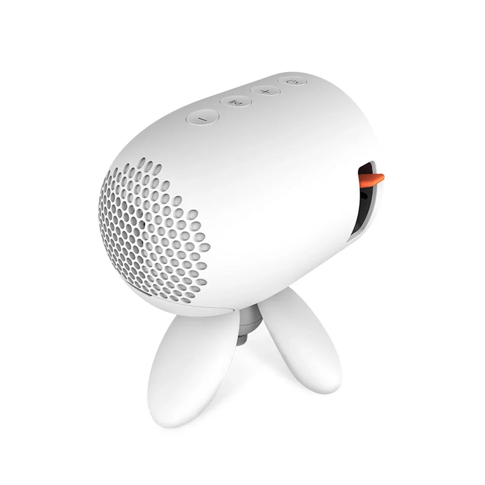 LEJIADA YG220 Mini Projector 3.5mm Audio Phone with screen Update Version Portable Pocket Cute Projector Video Player Kids Gift