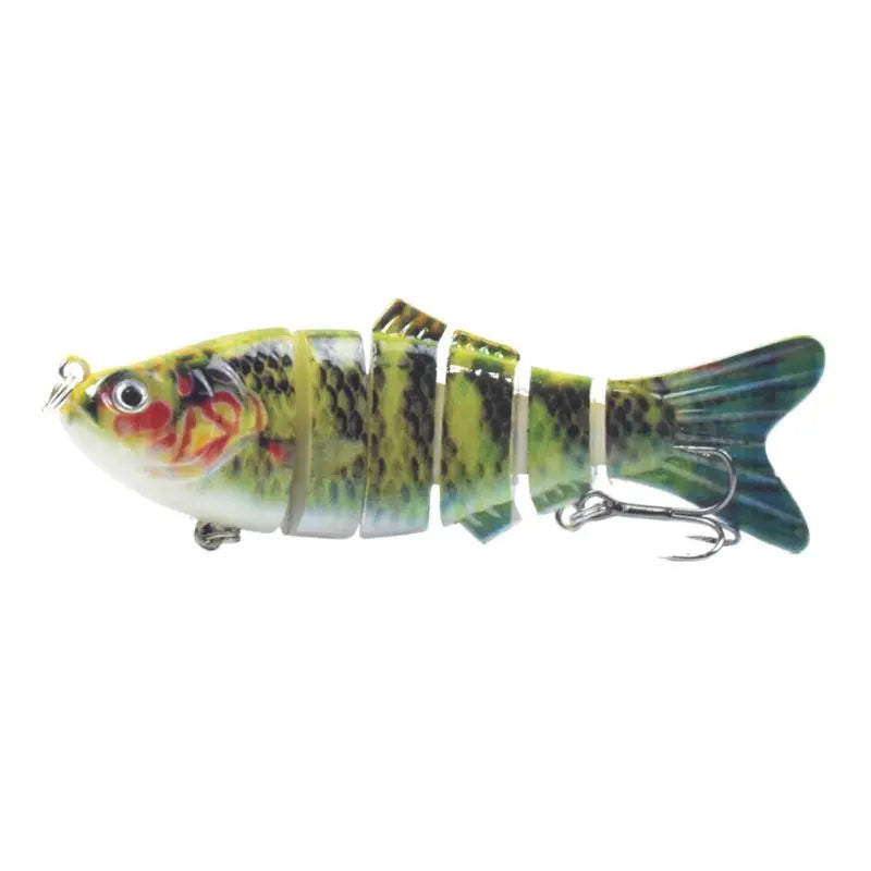 10cm 16.5g Multi-section Lure With Ring Beads Simulation Luya Multi-section Lure Submerged Bionic 6-section Lure