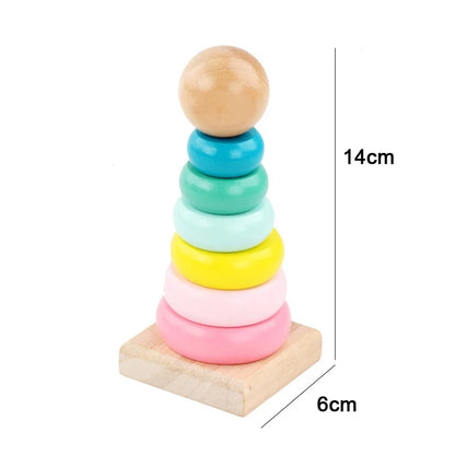 Montessori Wooden 3D Puzzle Toy for Early Learning