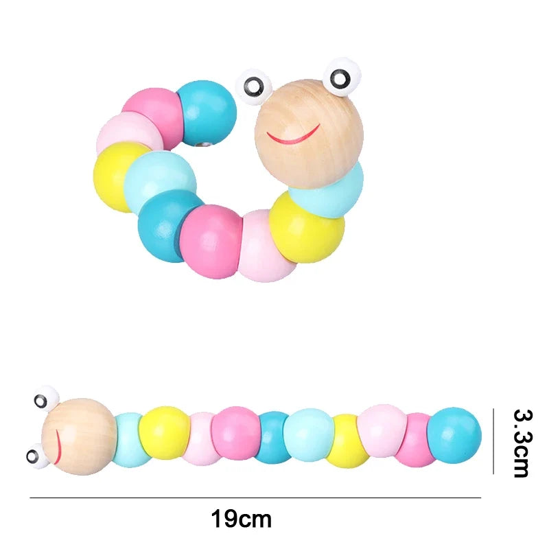 Wooden Baby Puzzles 3D Early Learning Educational Toy