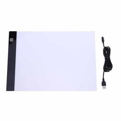 LED Graphic Tablet Writing Painting Light Box Tracing Board Copy Pads Digital Drawing Tablet Artcraft A4 Copy Table LED Board