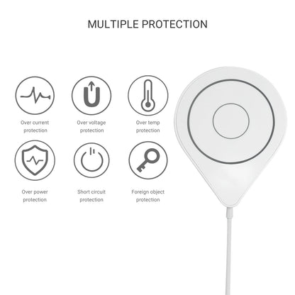 MAG-C Ultra Slim Magnetic Wireless Charger with Magnet Ring