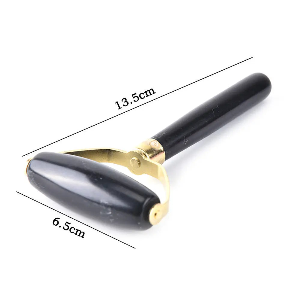 Natural Obsidian Quartz Face Massage Roller Practical Jade Facial Anti Wrinkle Body Head Portable Beauty Health Care Tools