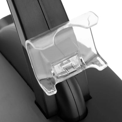 Dua USB Charging Socket Kit Charger Dock Stand Cradle For PS4 Console Controller Play Station Game Pad with USB Cable