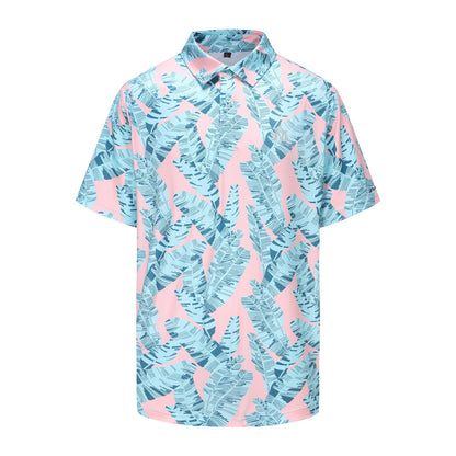 Summer Quick-Drying Breathable Sports Lapel Tee