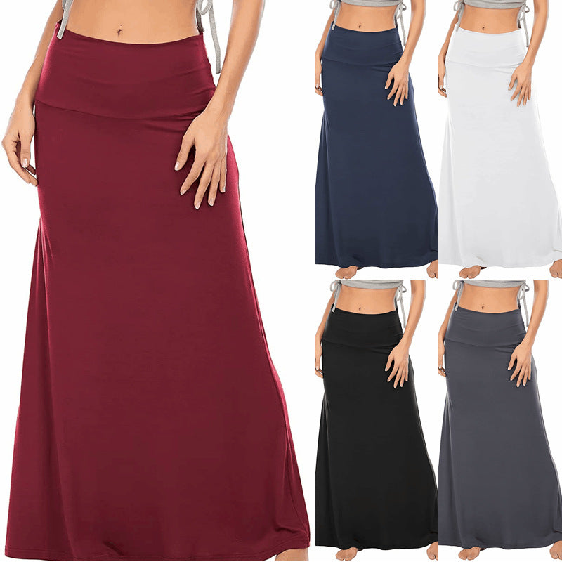 Women's Home Casual High Waist Hip Skirt