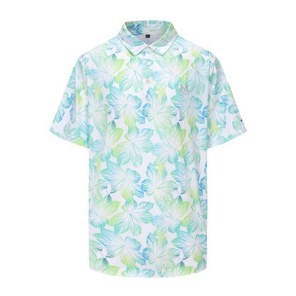 Summer Quick-Drying Breathable Sports Lapel Tee