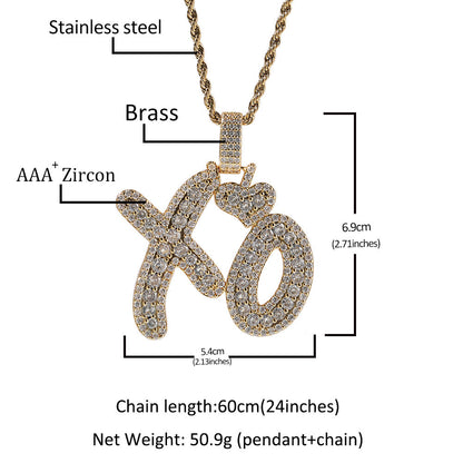 xo necklace