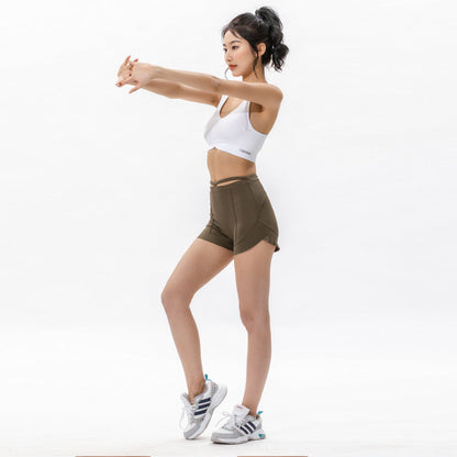 High Elasticity Skinny Slimming Sports Shorts