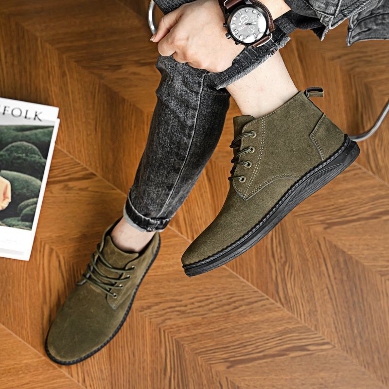 British Style High-top Casual Men's Martin Boots