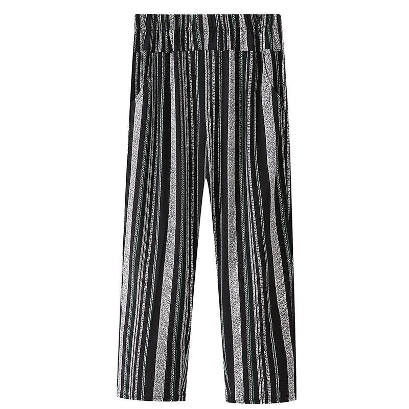 Mom's Summer Thin Cropped Pants