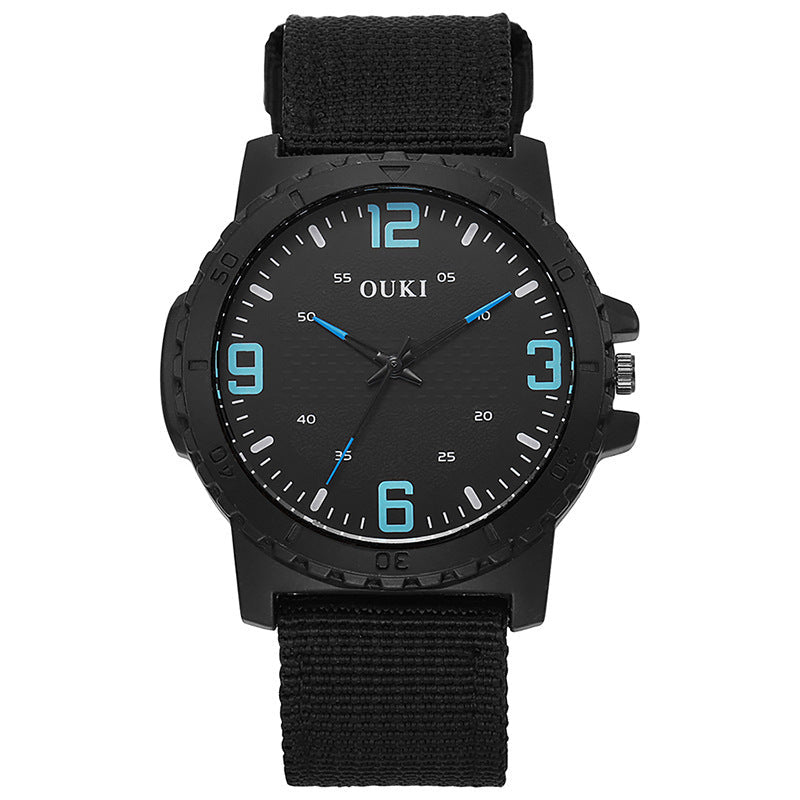 Fashionable digital men's watch, quartz watch