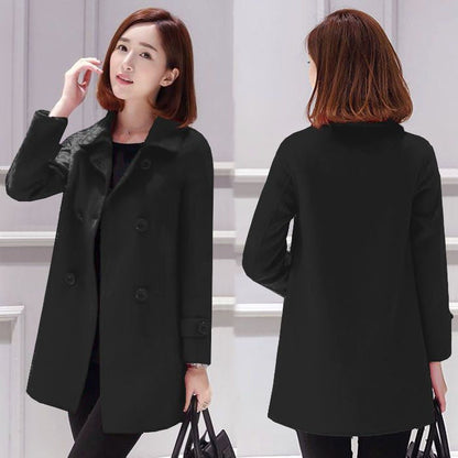 Slim Fit Korean Style Woolen Overcoat