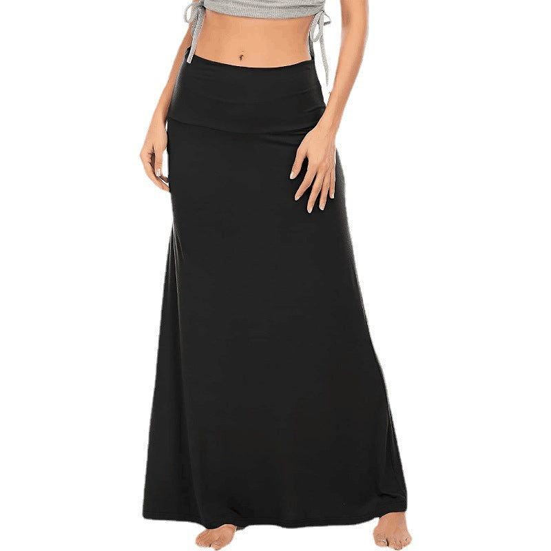 Women's Home Casual High Waist Hip Skirt