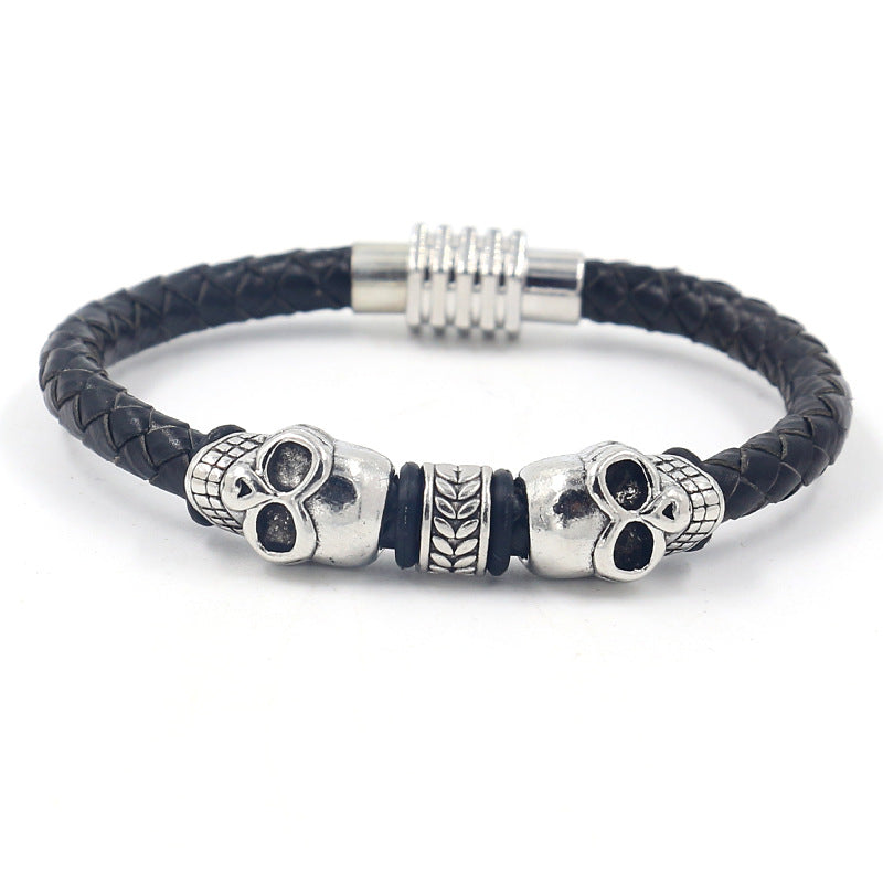 Men's Vintage Skull Bracelet