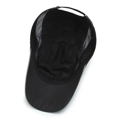 Quick Dry Breathable Mesh Baseball Cap for Summer Outdoor Sports