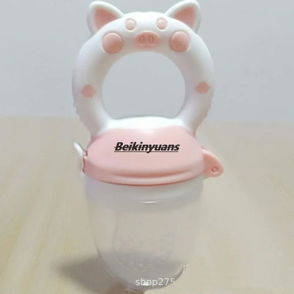 Baby Fruit Feeder Pacifier Silicone Teething Feeder