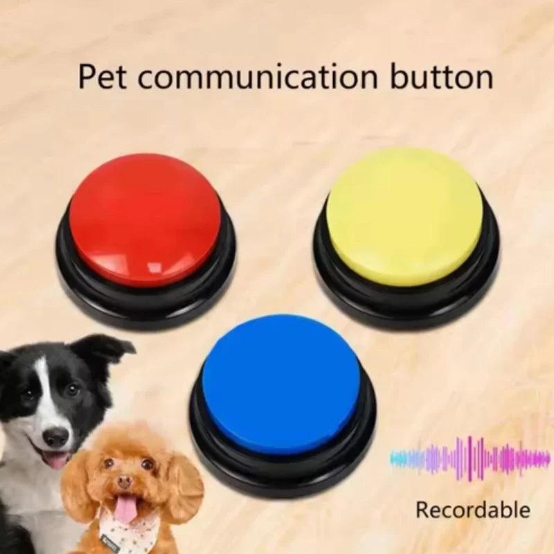 Recordable Dog Talking Button for Interactive Pet Communication Training