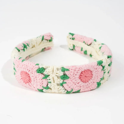 Bohemian Handmade Knitted Summer Headband