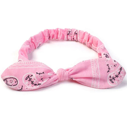 Boho Cross Knot Elastic Headband for Women