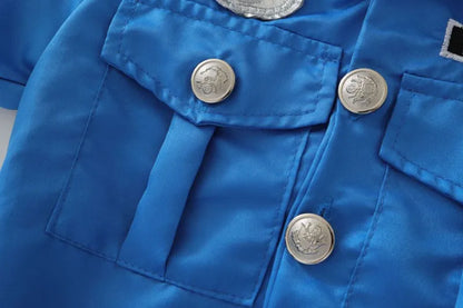 Kids Police Officer Costume – Role Play Uniform Outfit