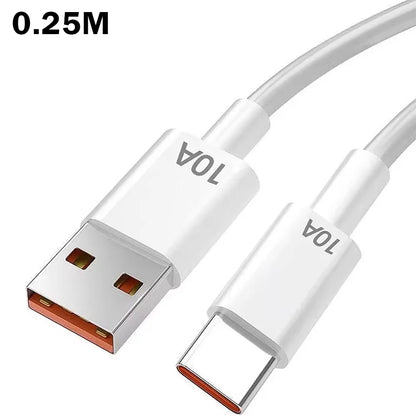 4 Port USB Charger Total 120W Fast Charging EU/US/UK Plug Wall Charger Mobile Phone Power Adapter For Phone Charge Type C Cable