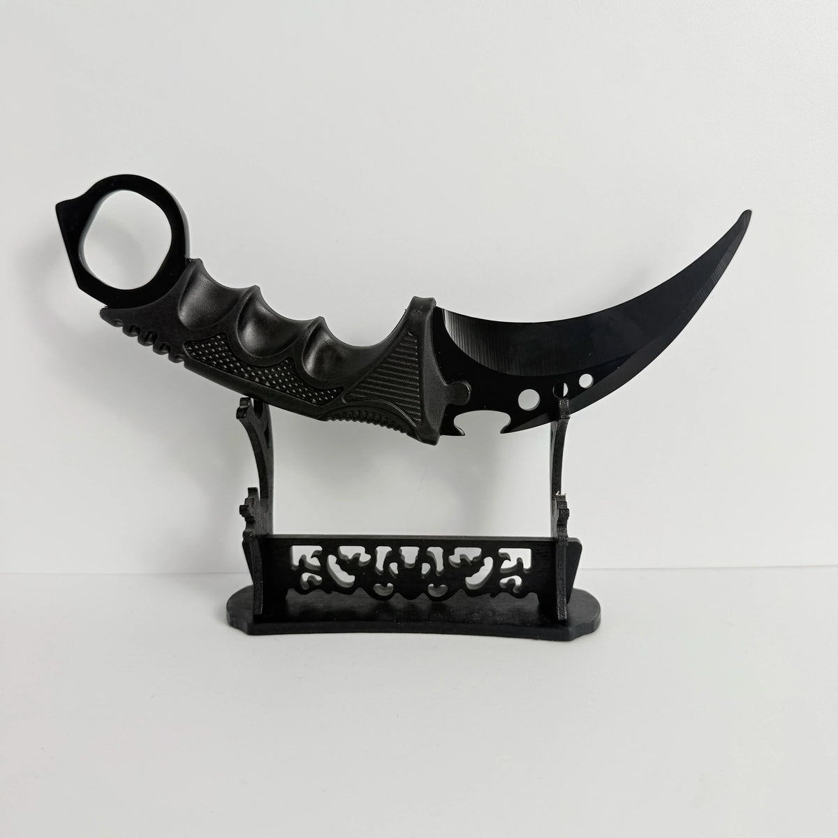 Night Talon Karambit Toy – Safe Cosplay Claw Knife with Sheath