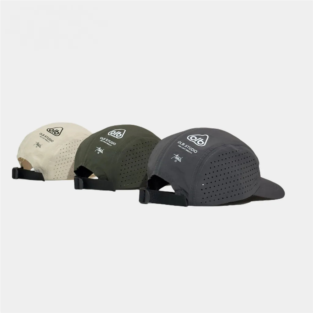 Short Brim Quick Dry Mesh Baseball Cap for Outdoor Adventures