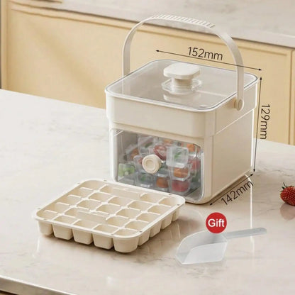 Instant Press Ice Cube Maker Portable Ice Mold for Drinks & Travel Use