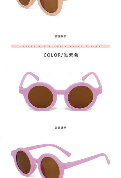 Round UV400 Baby & Kids Sunglasses for Ages 1–7