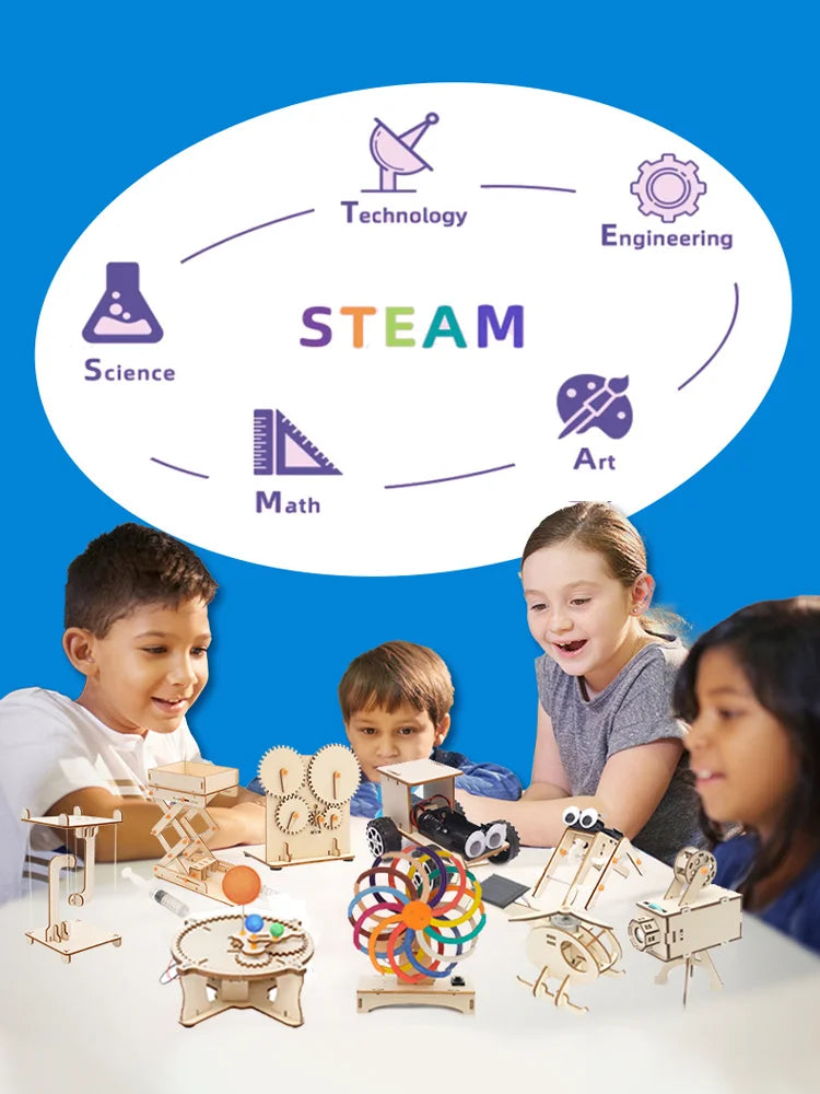 DIY STEM Science Experiment Model Kit for Kids