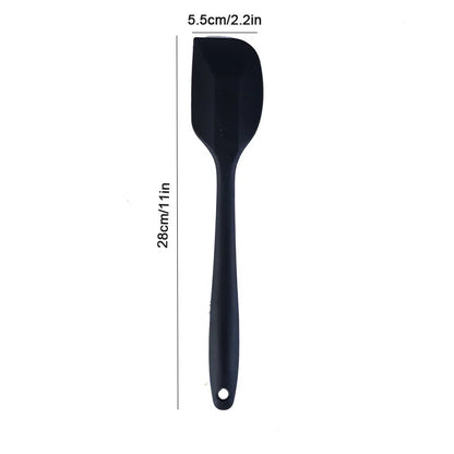 Heat Resistant Silicone Spatula – Non Stick Cream & Baking Tool