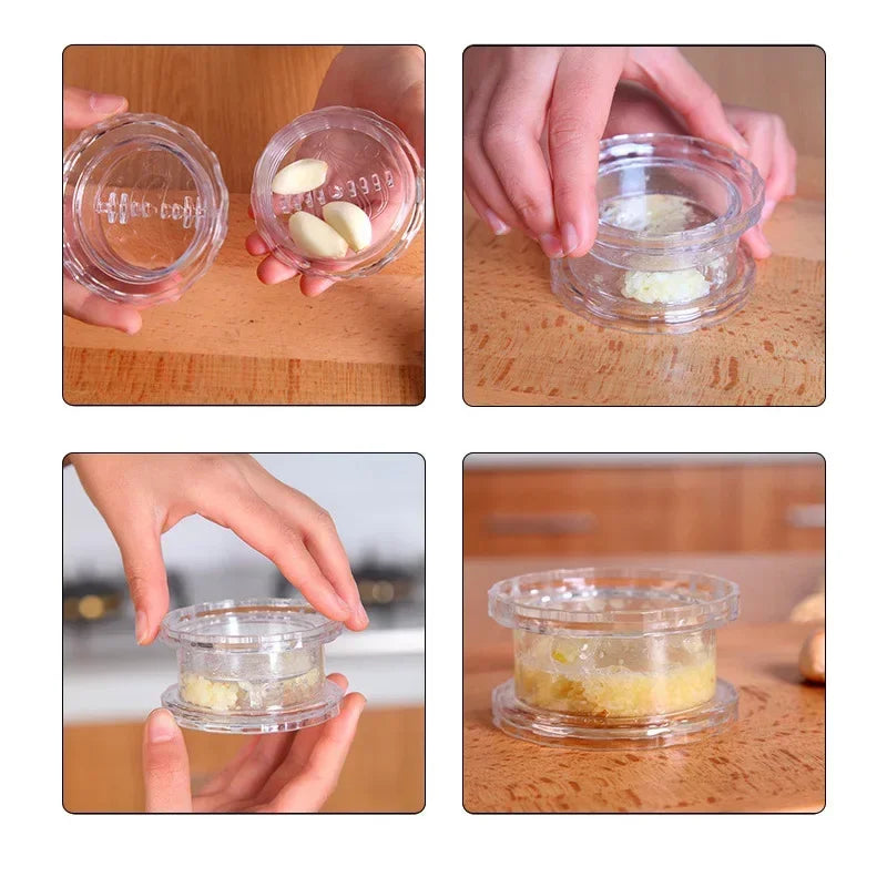 1PC New Kitchen Multifunctional Garlic Crusher Manual Garlic Press Roll Crusher Chopper Home Appliance Kitchen Gadgets Accessori