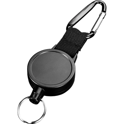 Stainless Steel Retractable Tactical Key Holder for Outdoor Use
