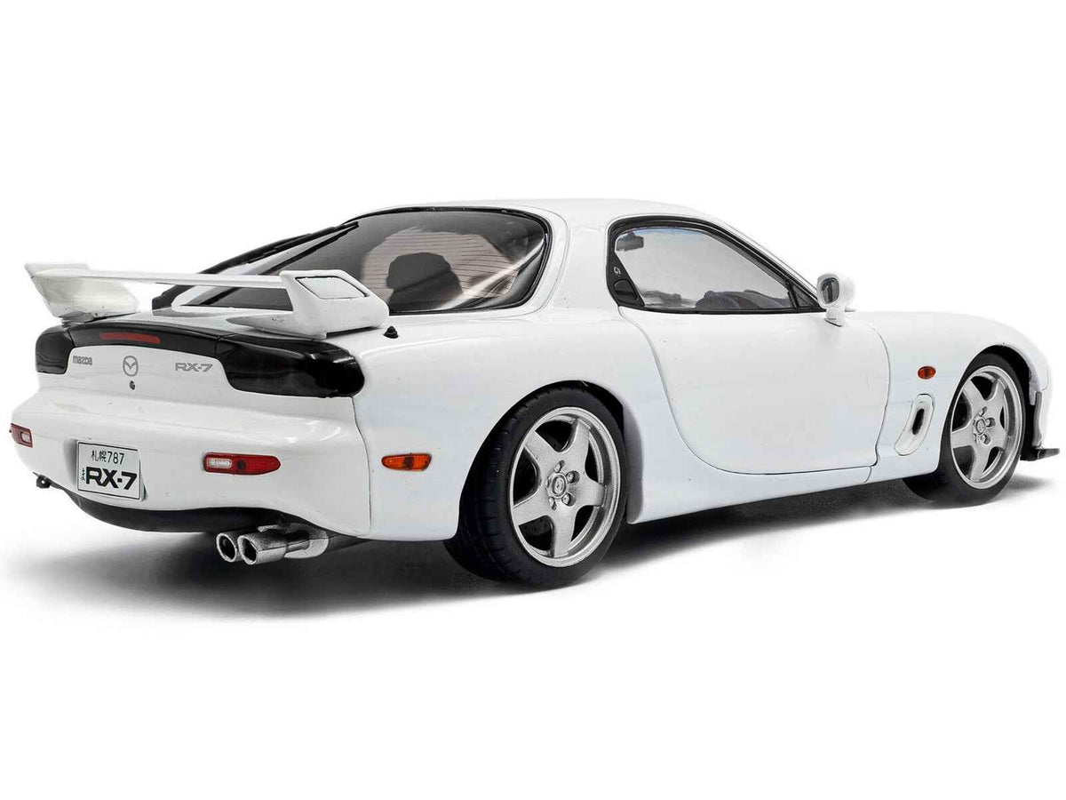 2001 Mazda RX7 Type RS (FD3S) RHD (Right Hand Drive) White 1/18 Diecast Model Car by Solido