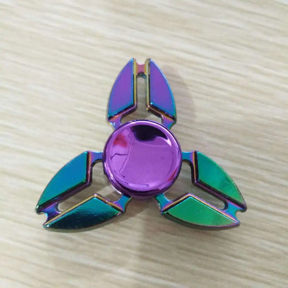 Rainbow Metal High-Speed Fidget Spinner